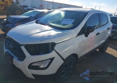 2020 Ford Ecosport S from USA, damaged, VIN MAJ3S2FE9LC394919